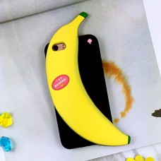 iPhone 6 6s 4.7 - 3D Silicone Cute Silicone Soft Protective Phone Cover Case - Banana